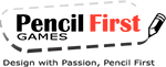 Pencil First Games logo